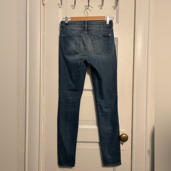 7 For all Mankind Mid-Rise Skinny Jeans - Size 26 - Picture 2 of 9